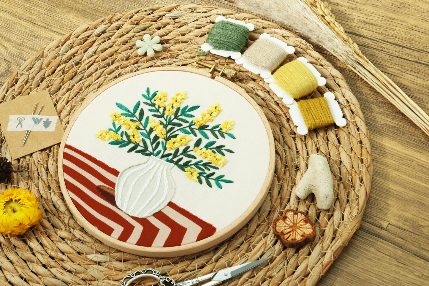 Acacia Embroidery Kit
