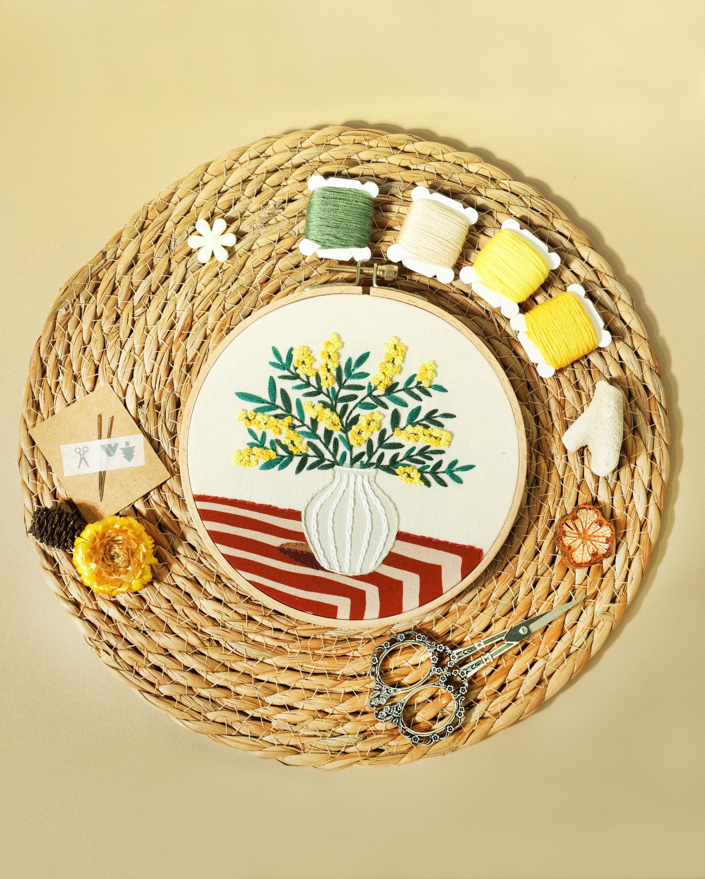 Acacia Embroidery Kit
