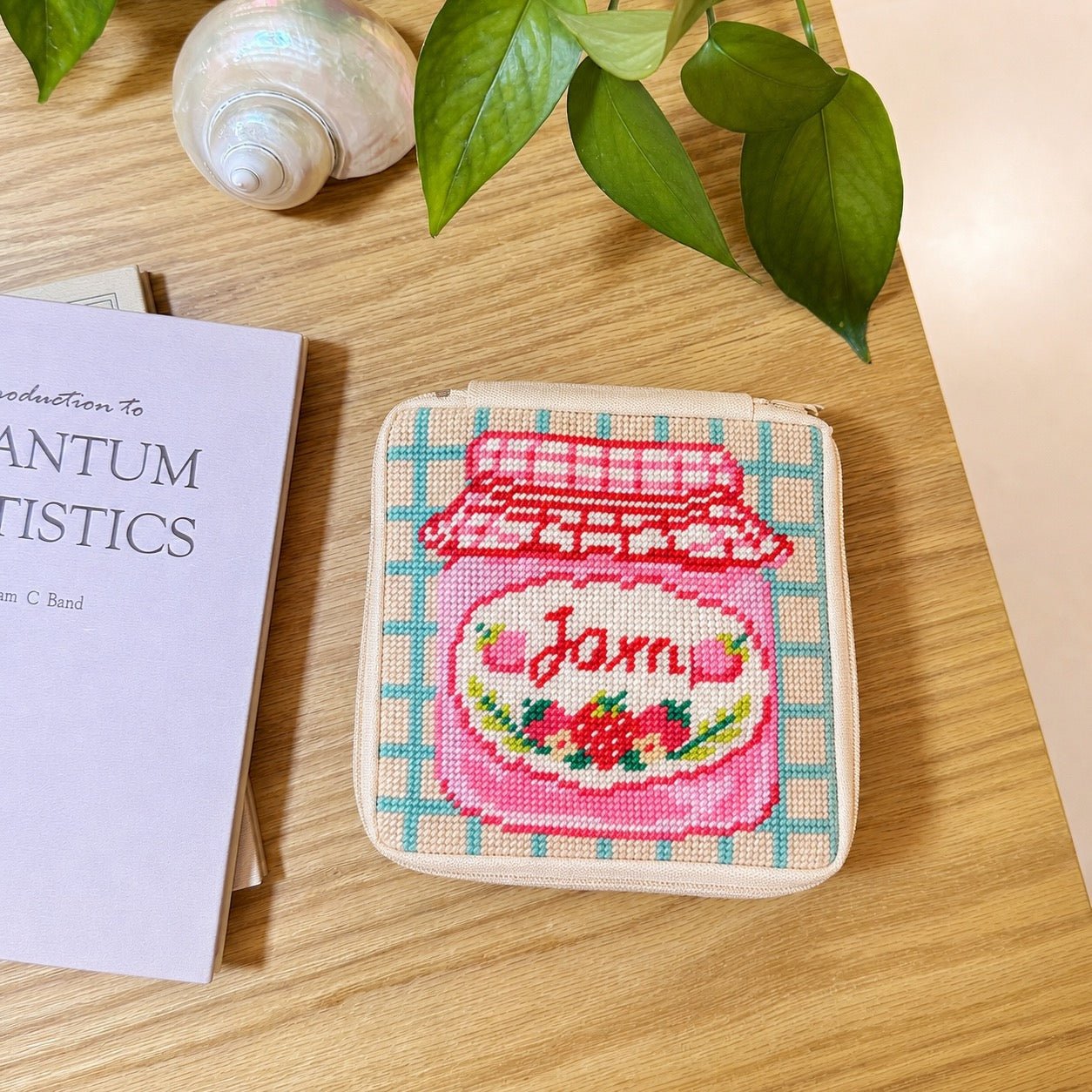 Sweet Strawberry Jam Half-Stitch Kit