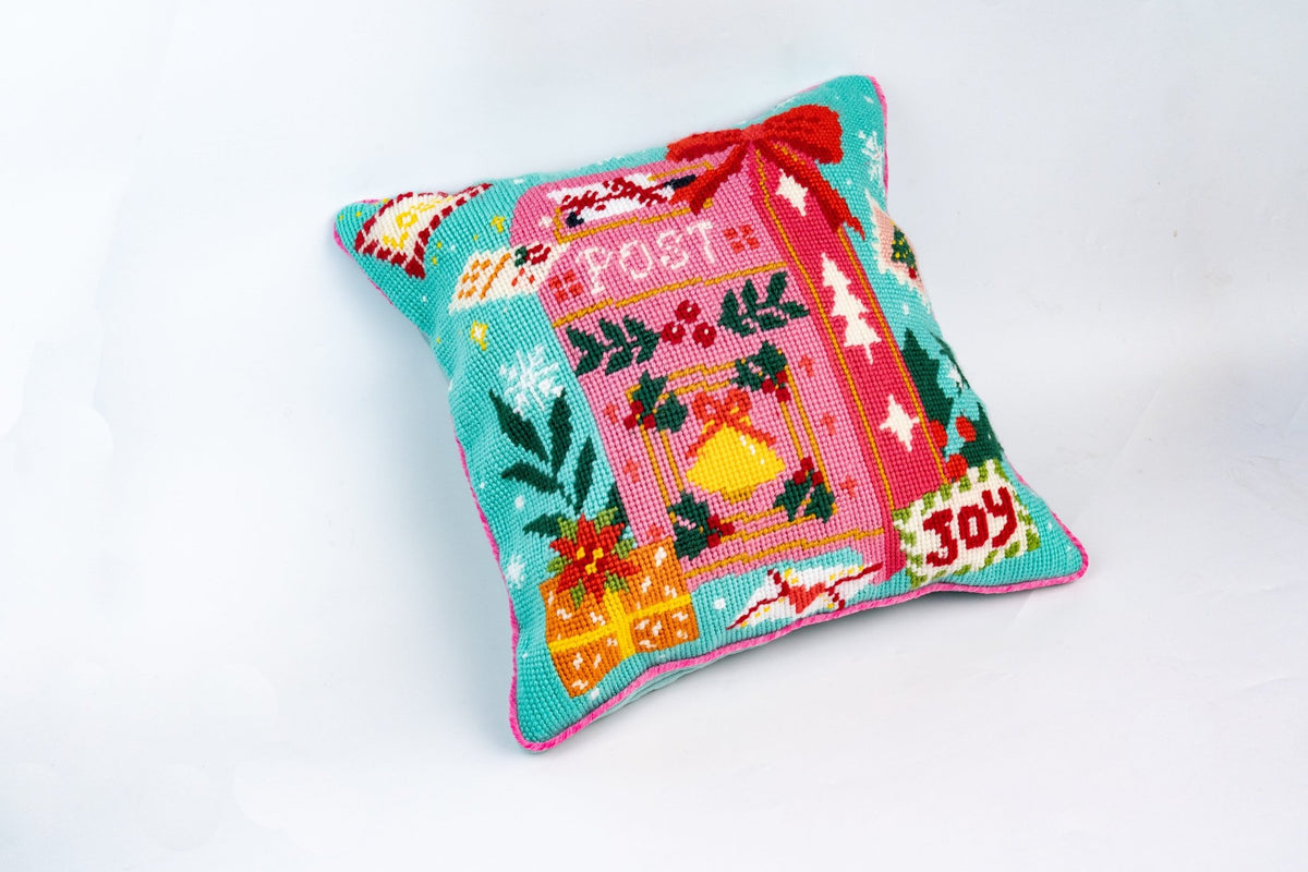 Dear Christmas Needlepoint Cushion Kit