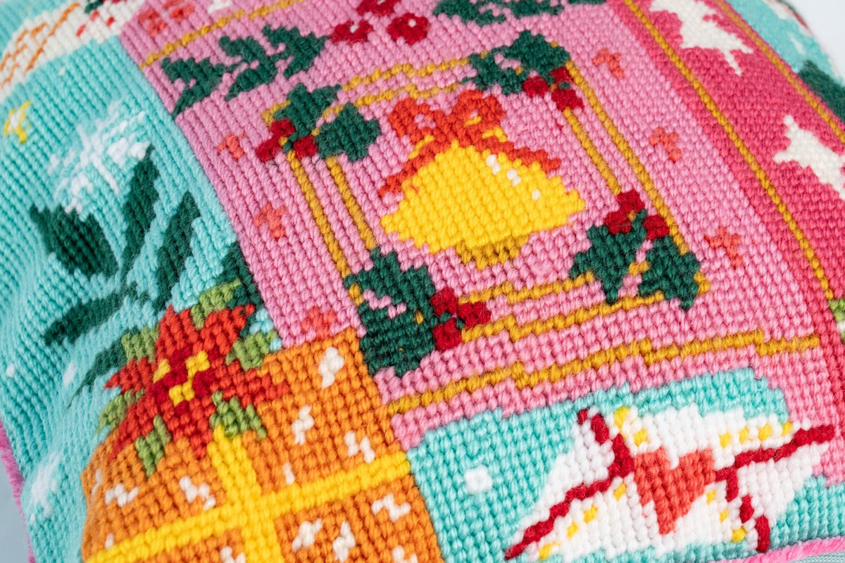 Dear Christmas Needlepoint Cushion Kit