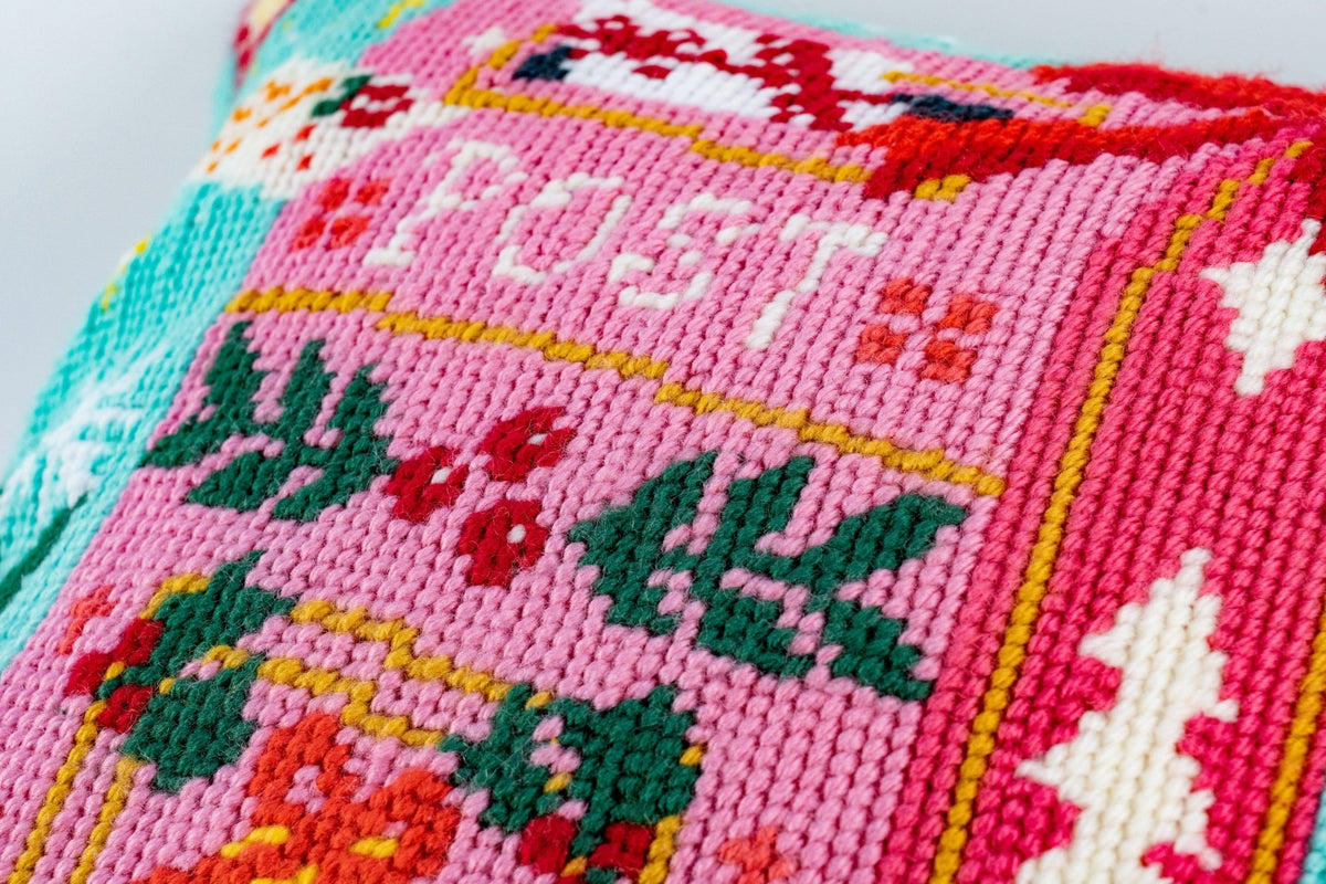 Dear Christmas Needlepoint Cushion Kit