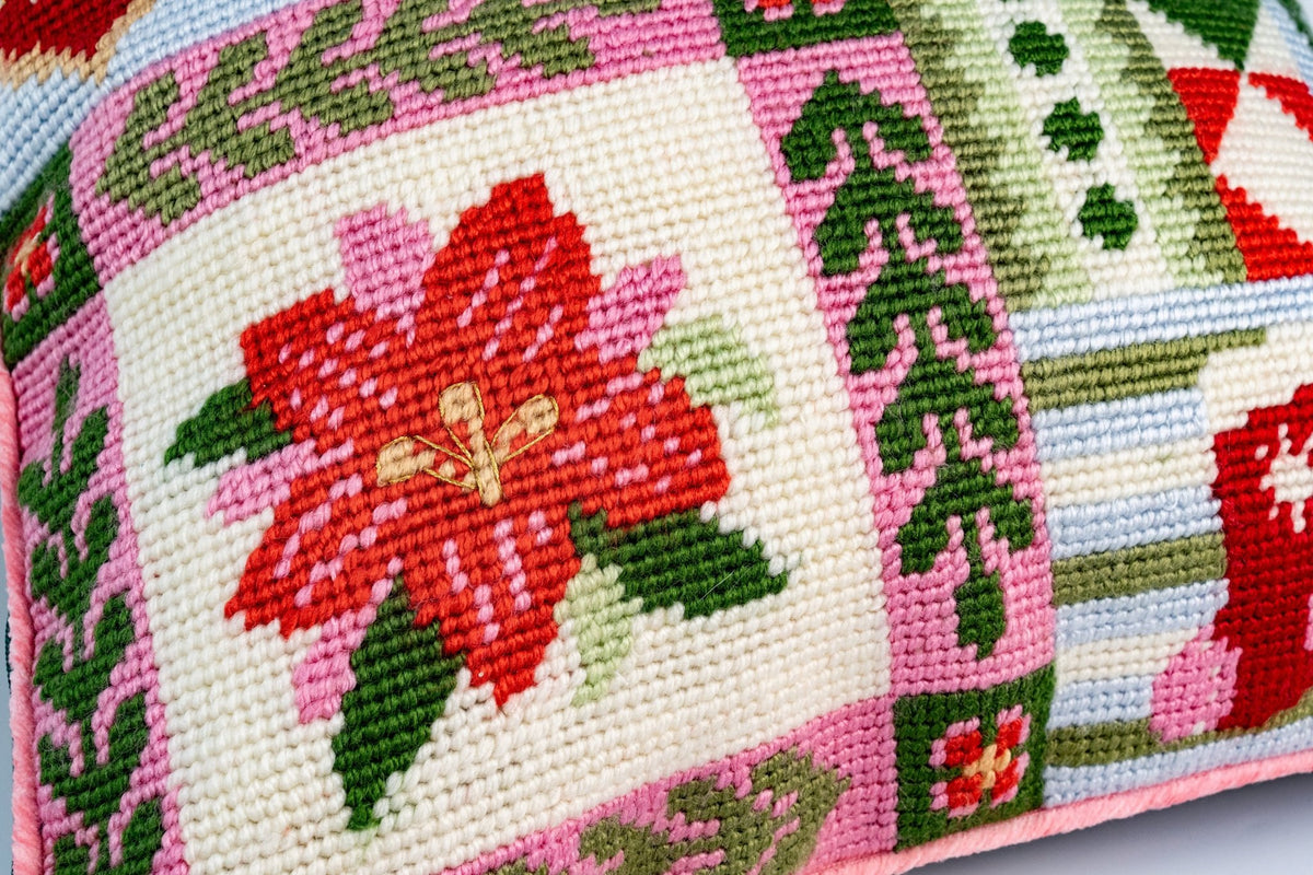Merry Little Moments Needlepoint Cushion Kit