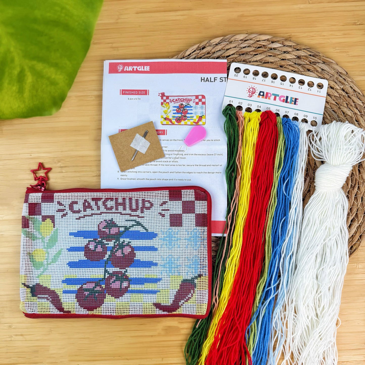Let’s Catch Up Half-Stitch Kit