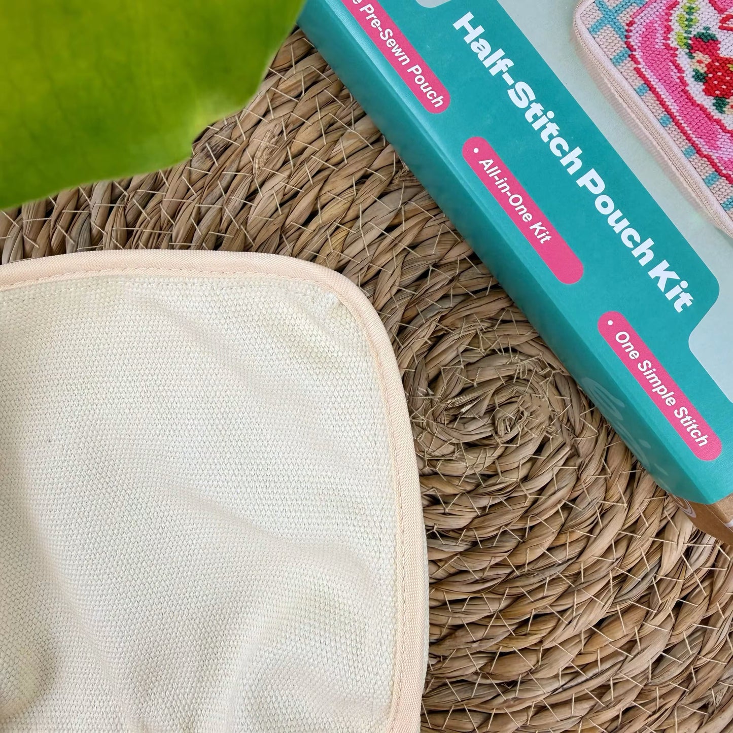 Sweet Strawberry Jam Half-Stitch Kit