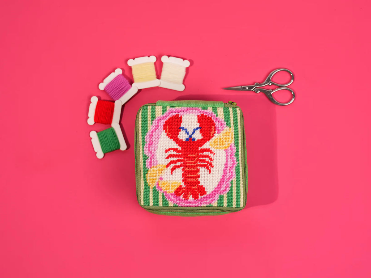 Lemon Lobster Half-Stitch Kit