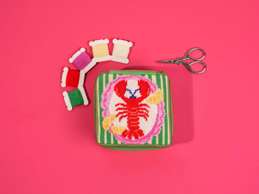 Lemon Lobster Half-Stitch Kit